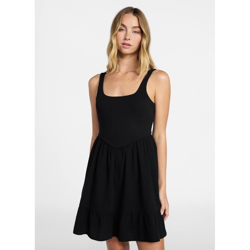 Women's mini black dress XXS